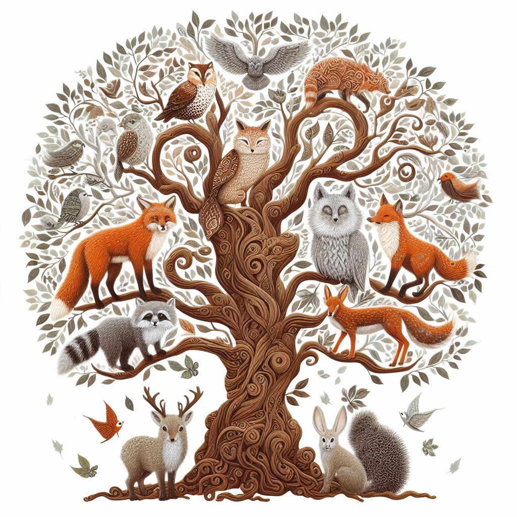 Tree With Animals